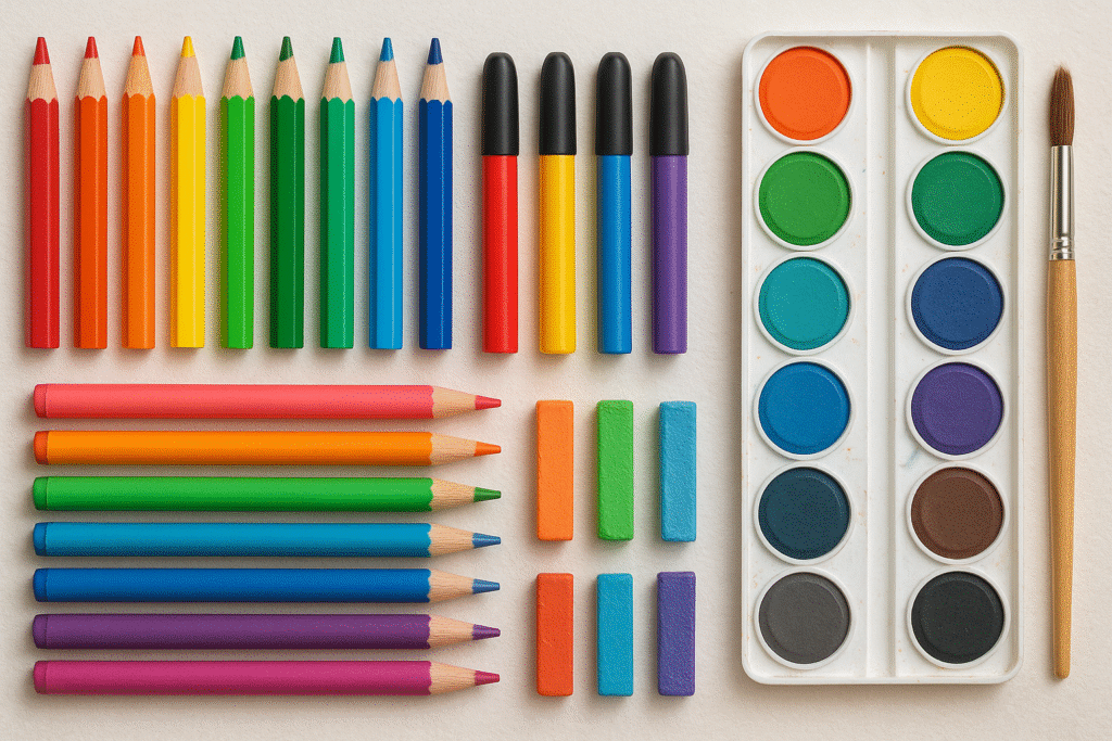 Diário visual, livro de colorir para expressar emoções