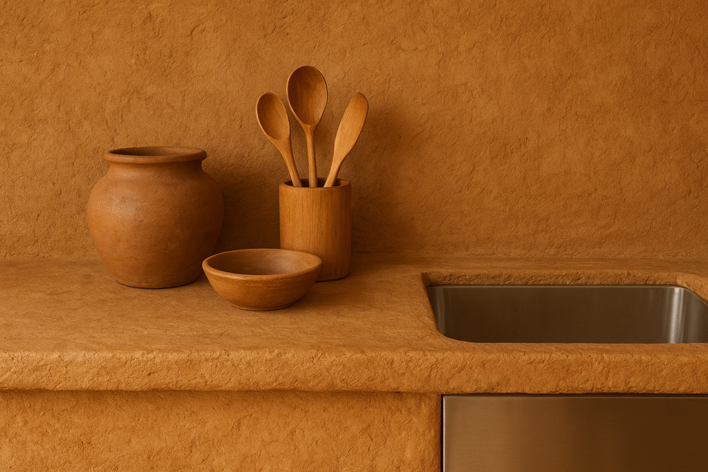 Cozinhas de barro: tradição que volta com força no design sustentável