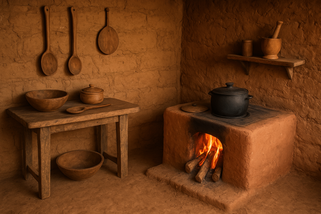 Cozinhas de barro: tradição que volta com força no design sustentável.