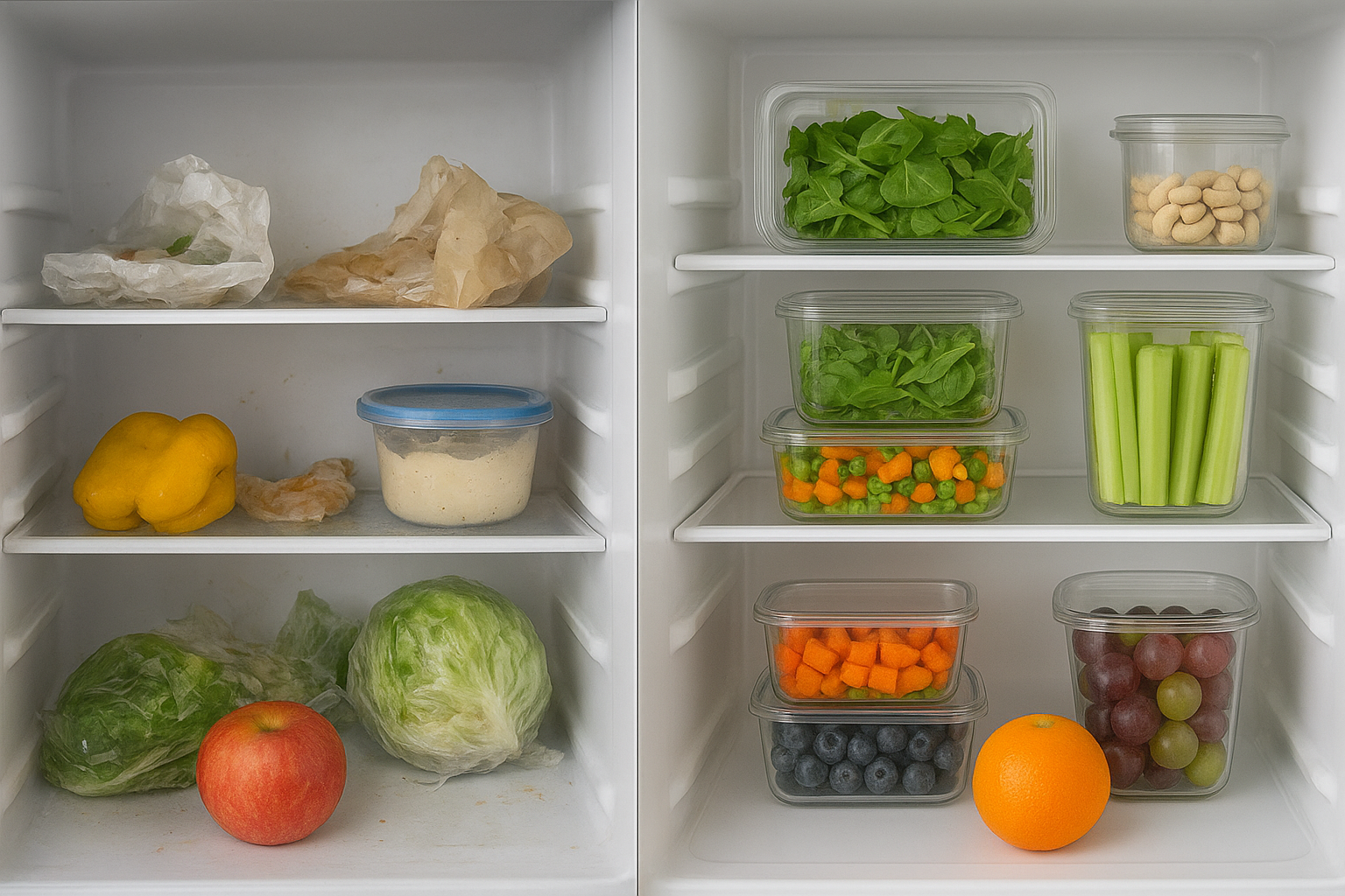 O que sua geladeira revela sobre a sua relação com a comida.