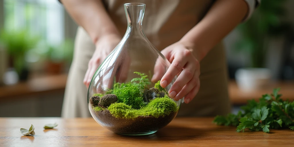 Aquários, Terrários e Biojardins que Equilibram Umidade e Energia da Casa