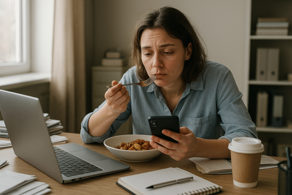 Como a Pressa Está Destruindo o Prazer de Comer